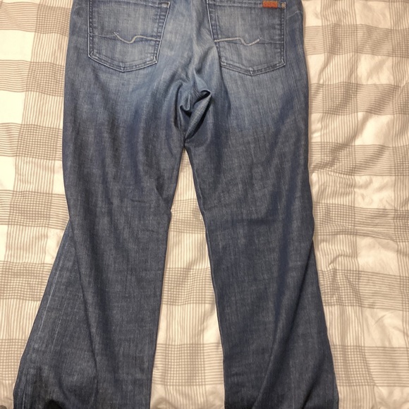 7 for all mankind Mens Jeans 38x31 boot cut relaxed style jeans - Picture 3 of 5